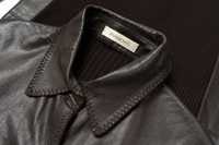 RIVAMONTI brunello cucinelli Wool Leather Brown Jacket жіноча куртка