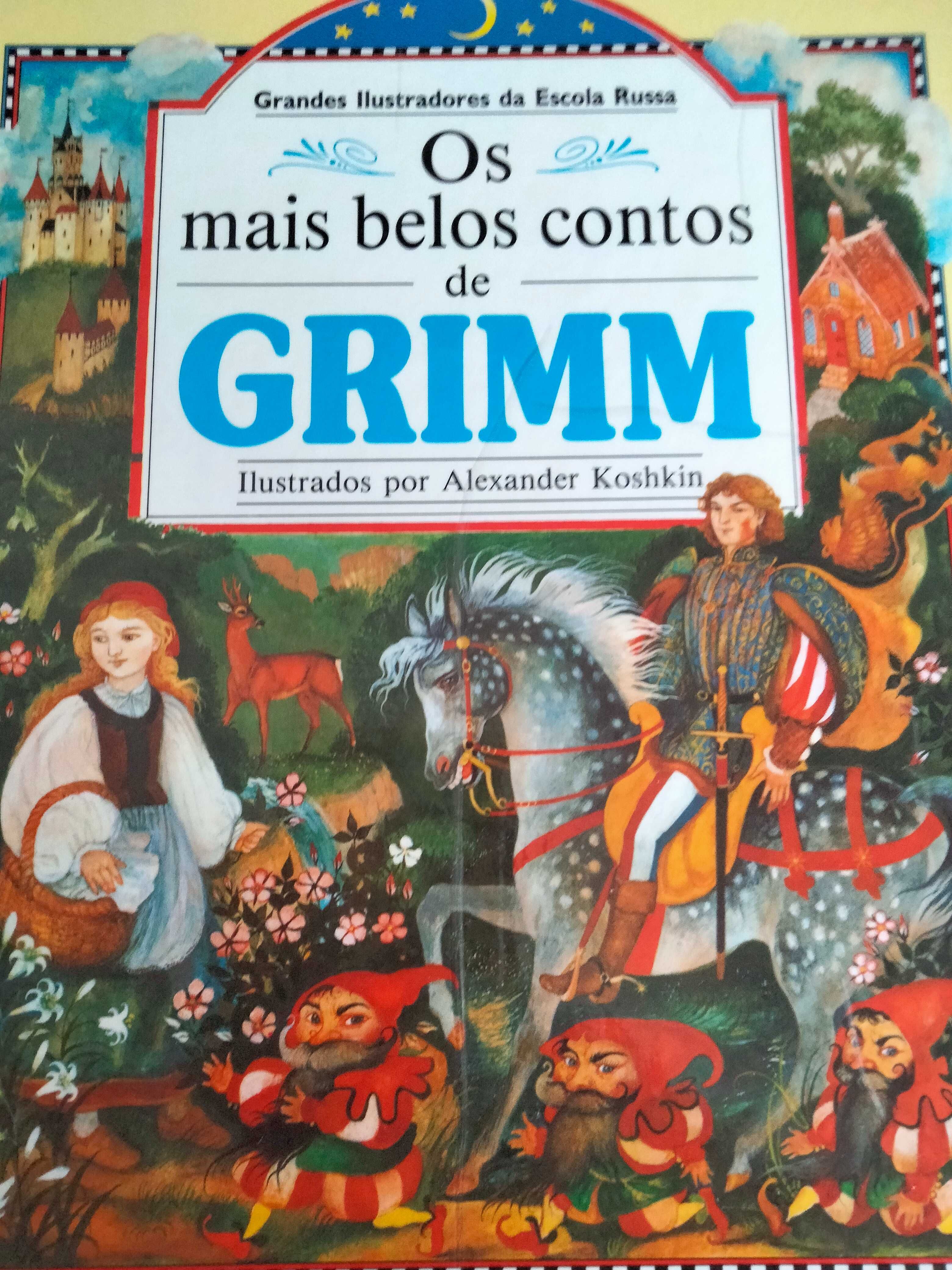 Livros Infantis - Esopo, Grimm, Perrault...