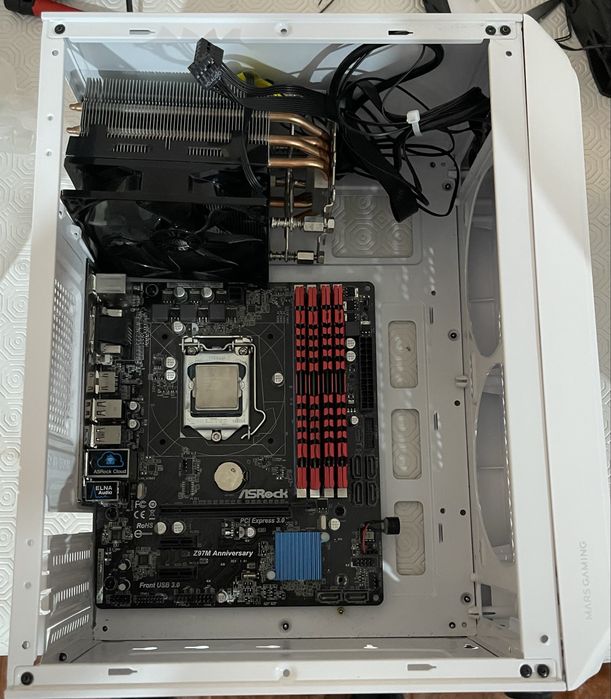 Bundle i7+motherboard+rams+caixa mars gaming+cooler master