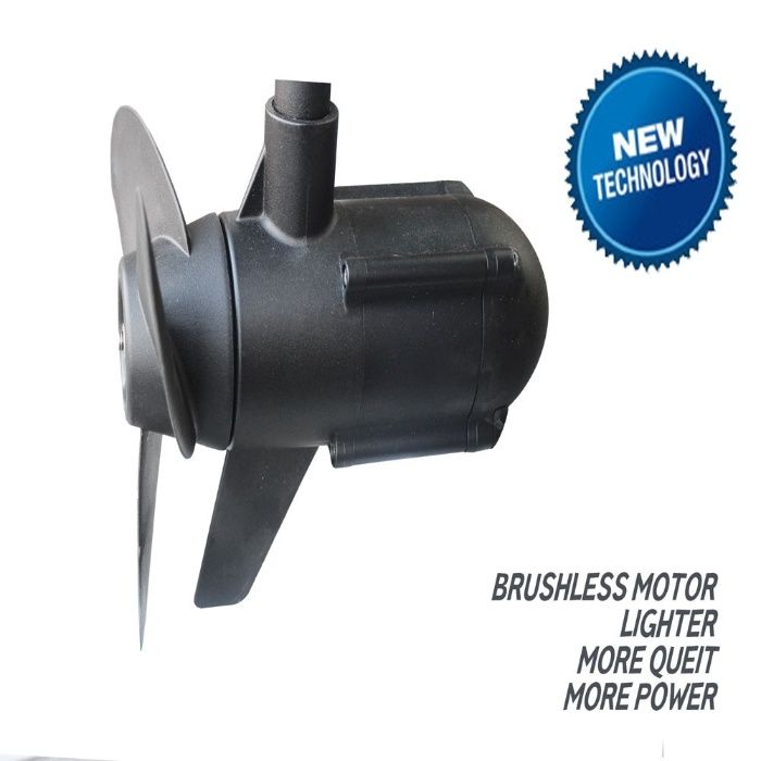 bardzo mocny silnik elektryczny do łodzi pontonu 12 V / 65 lbs / 2 kM