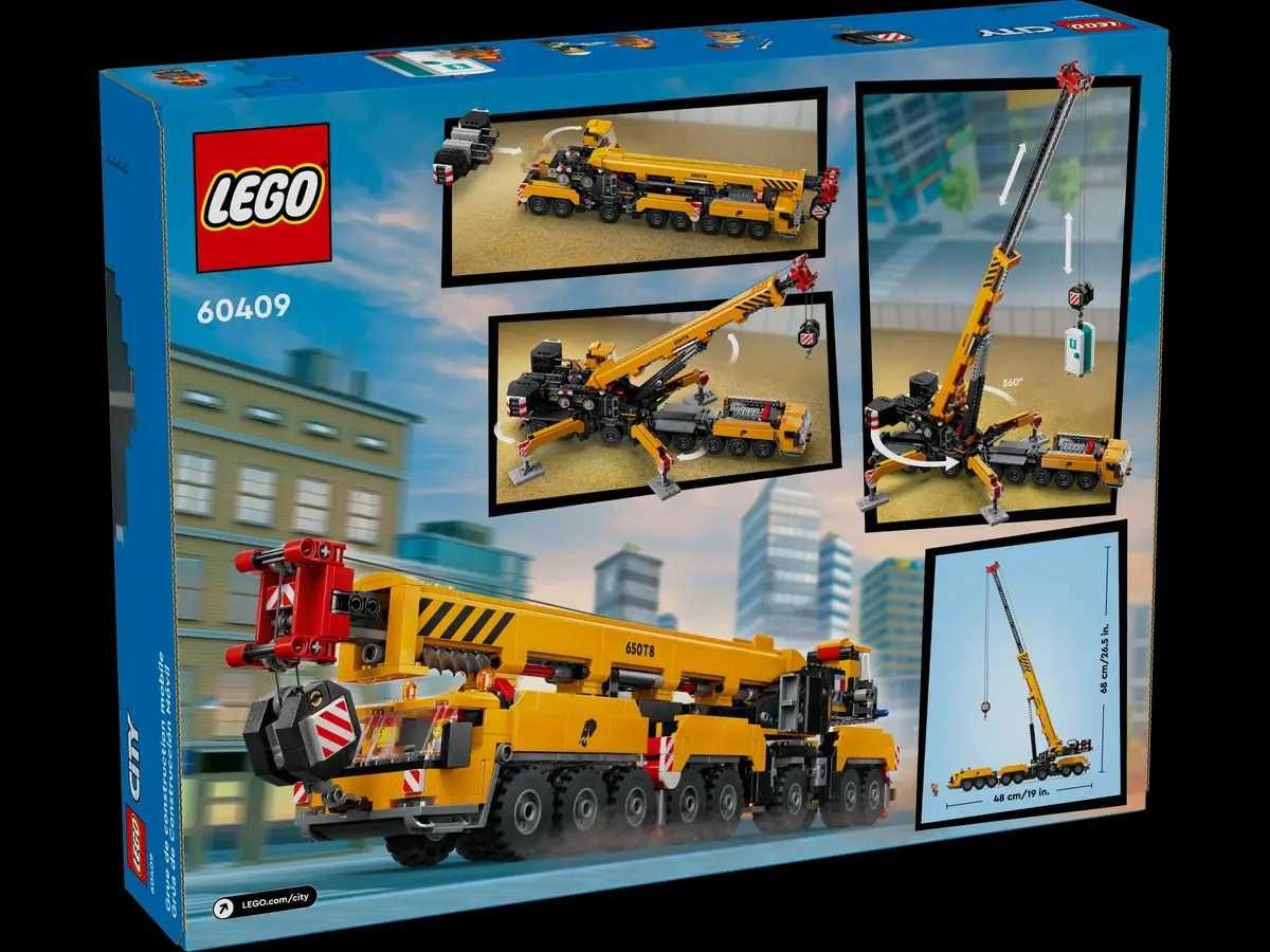 LEGO 60409 Grua de Construção Móvel Amarela