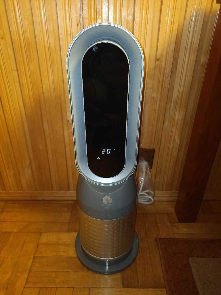 Grzałka Piecyk Termowentylator PTC Nowy Green Energy Lampa