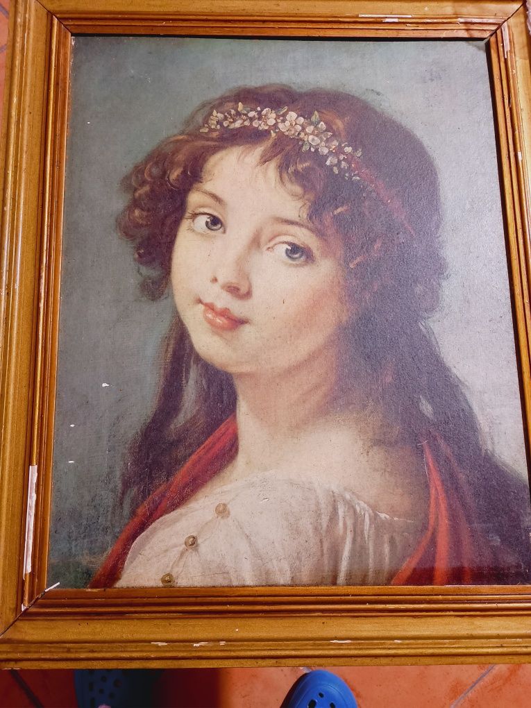 Quadro com moldura: Julie Le Brun