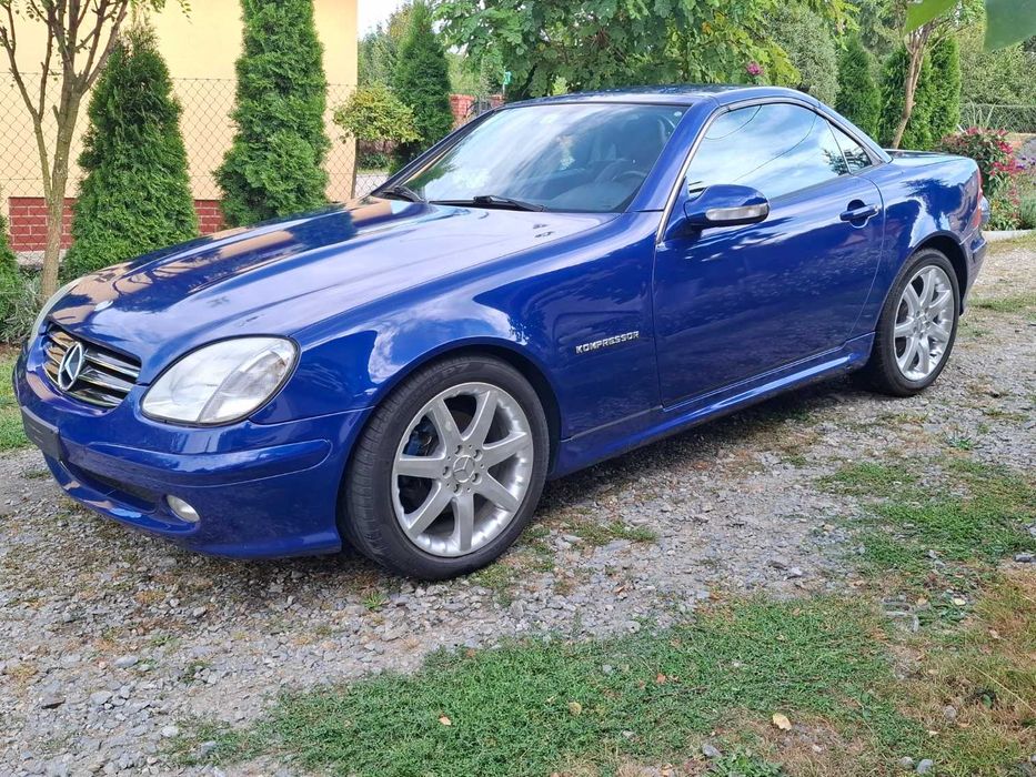 Mercedes SLK 200 Kompresor R170, serwisowany, Szwajcaria, 2 kpl kół