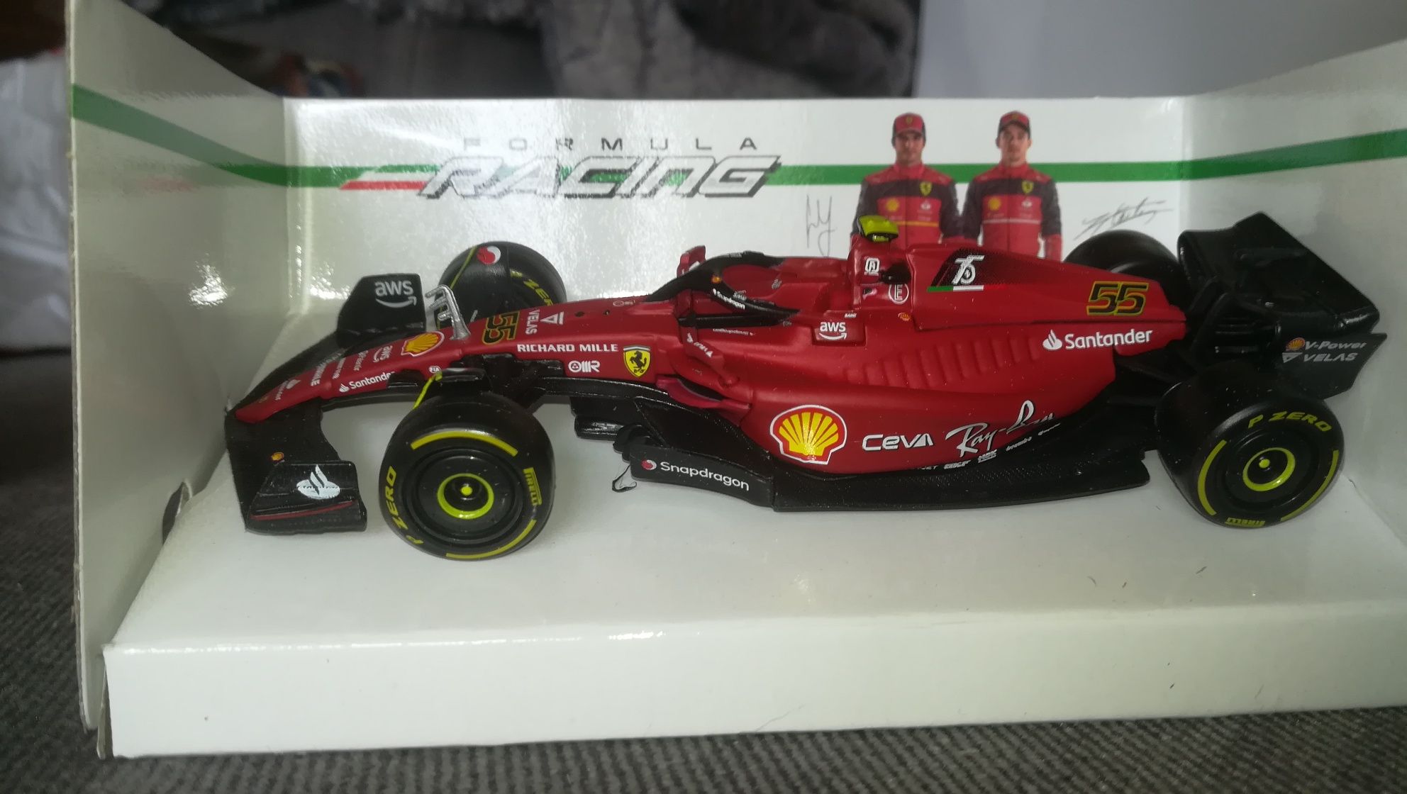 Ferrari F1-75 Carlos Sainz Jr F1 1/43