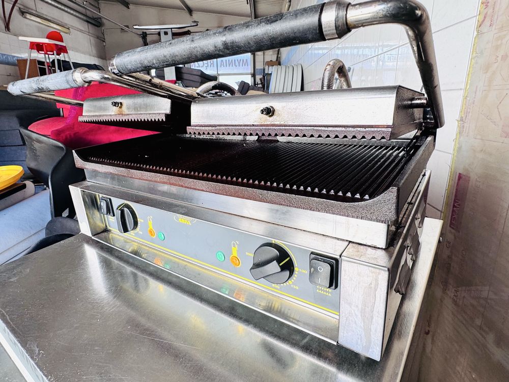 Grill Kontaktowy podwujny Roller Majestic R 4 kW/400V do Kebaba Profes