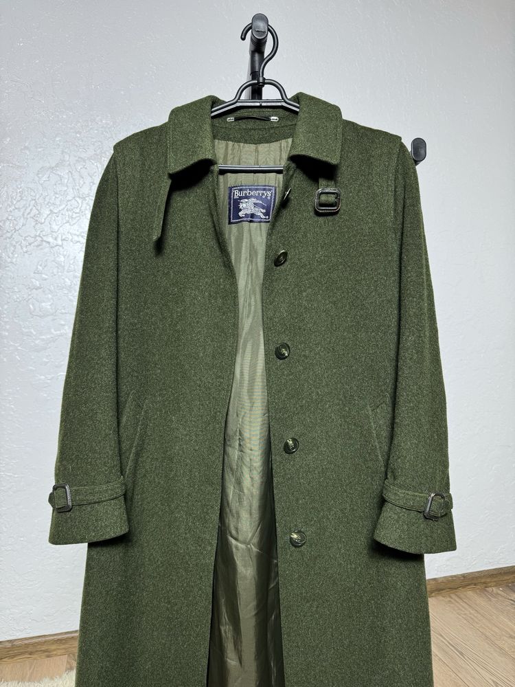 пальто тренч плащ  Burberry Burberrys Vintage wool
