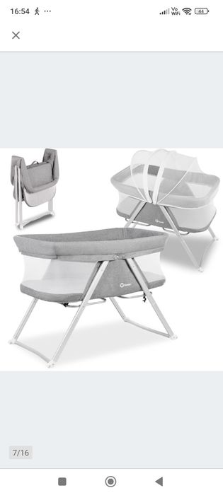 Łóżeczko turystyczne Lionelo Vera plus materac