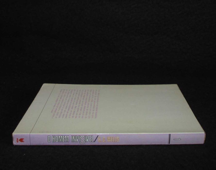 Livro O Homem Invisível H. G. Wells