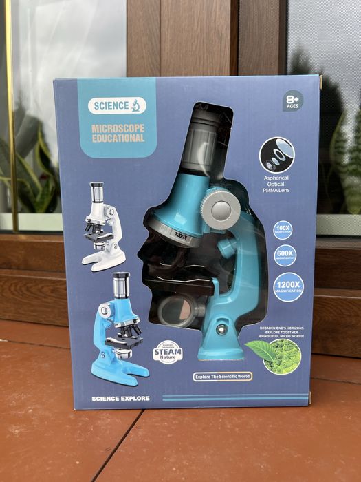 Mikroskop edukacyjny dla dzieci Święta