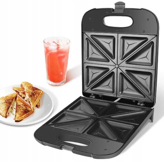 Opiekacz Aigostar 300000ZGC czarny 1400 W