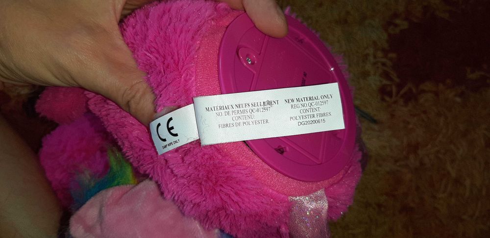 Інтерактивна м'яка іграшка Фламінго танцює і співає 30 см