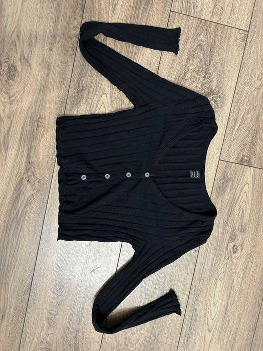 Crop top z guzikami S