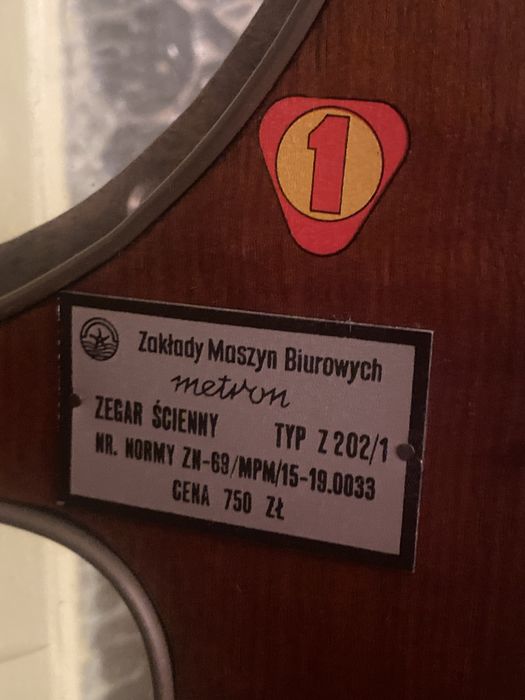 Zegar ścienny Metron