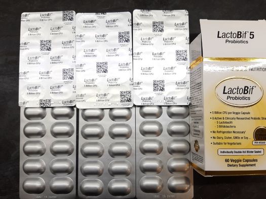 CGN, LactoBif Probiotics 5 Billion (60 капс.), пробиотики, пробіотики