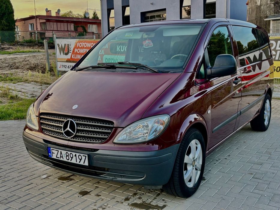 Mercedes-Benz Vito 3.0-V6 Automat. 8-osób Hak 2800Kg.