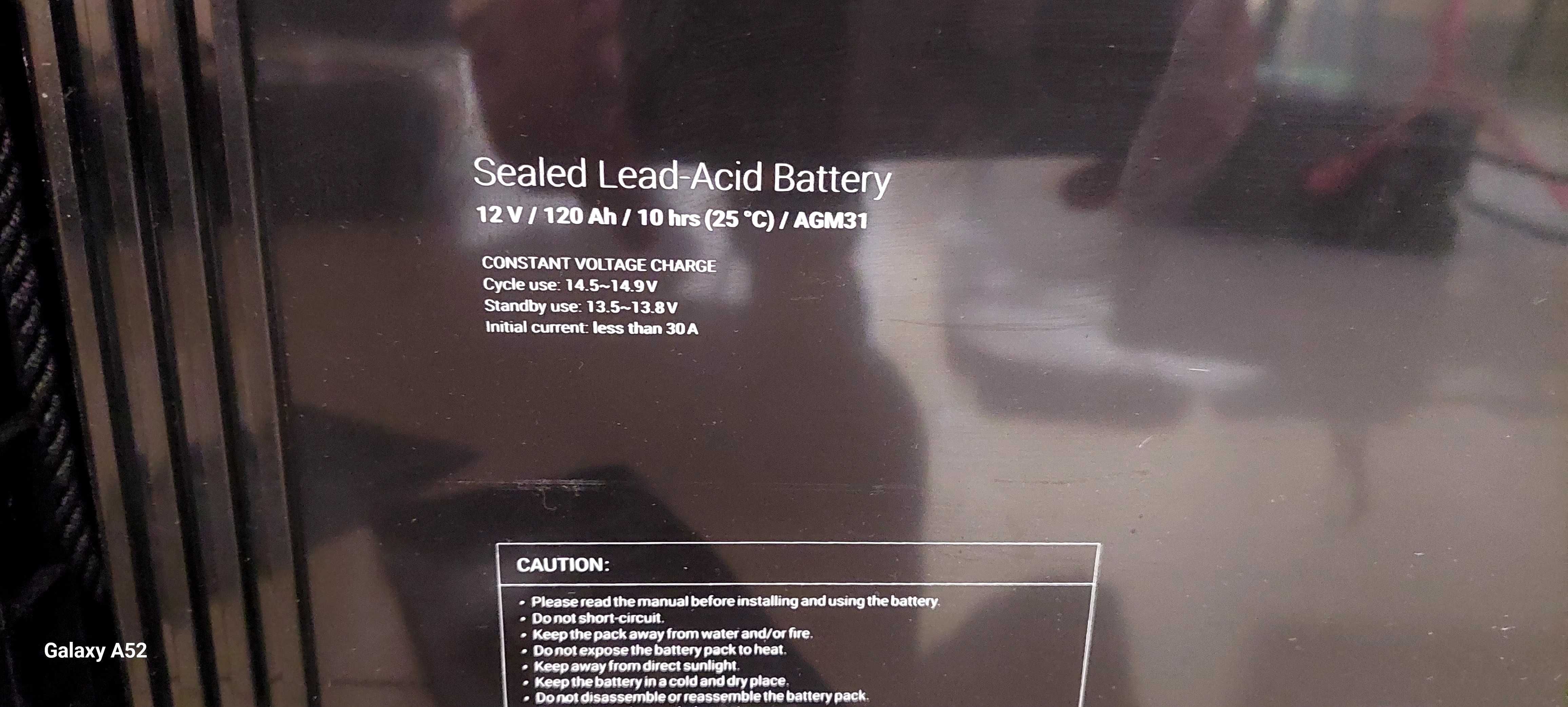 Акумуляторна батарея Green Cell AGM 12V 120Ah VRLA Battery, AGM31