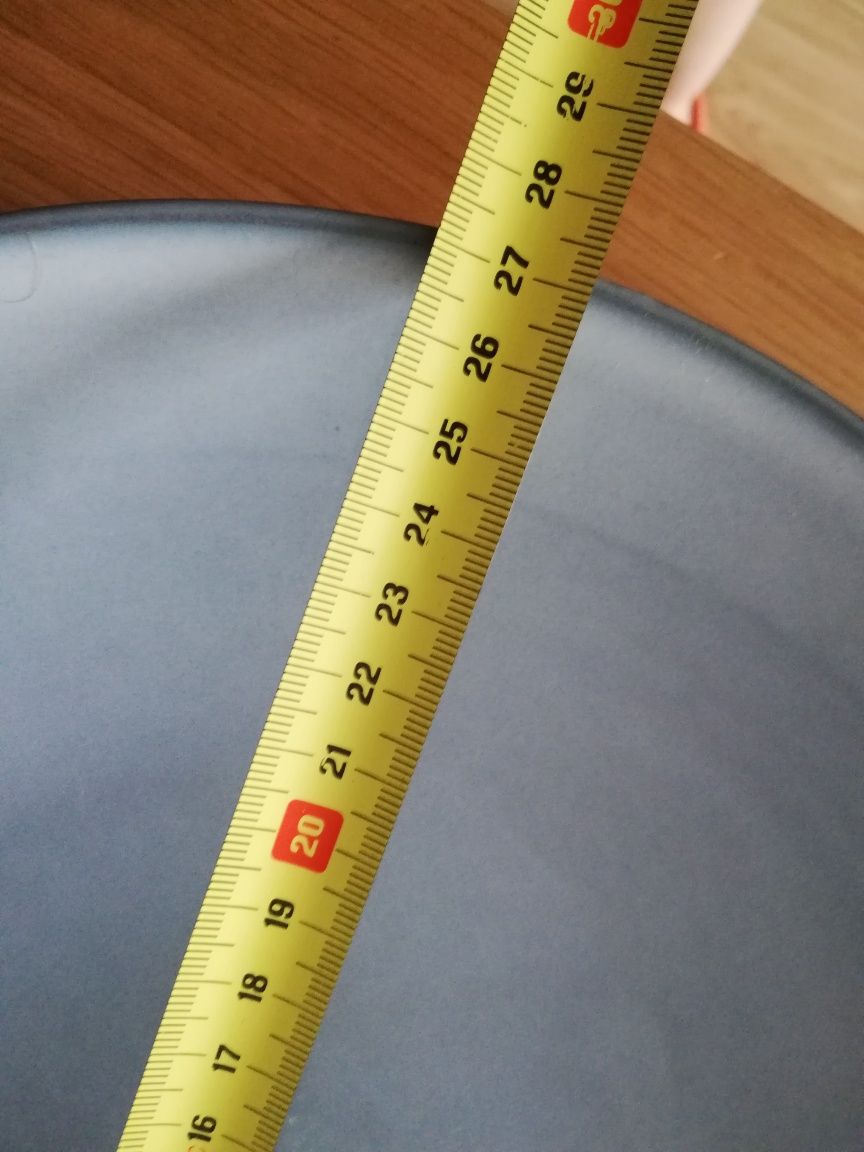 Dwa talerze obiadowe 27cm