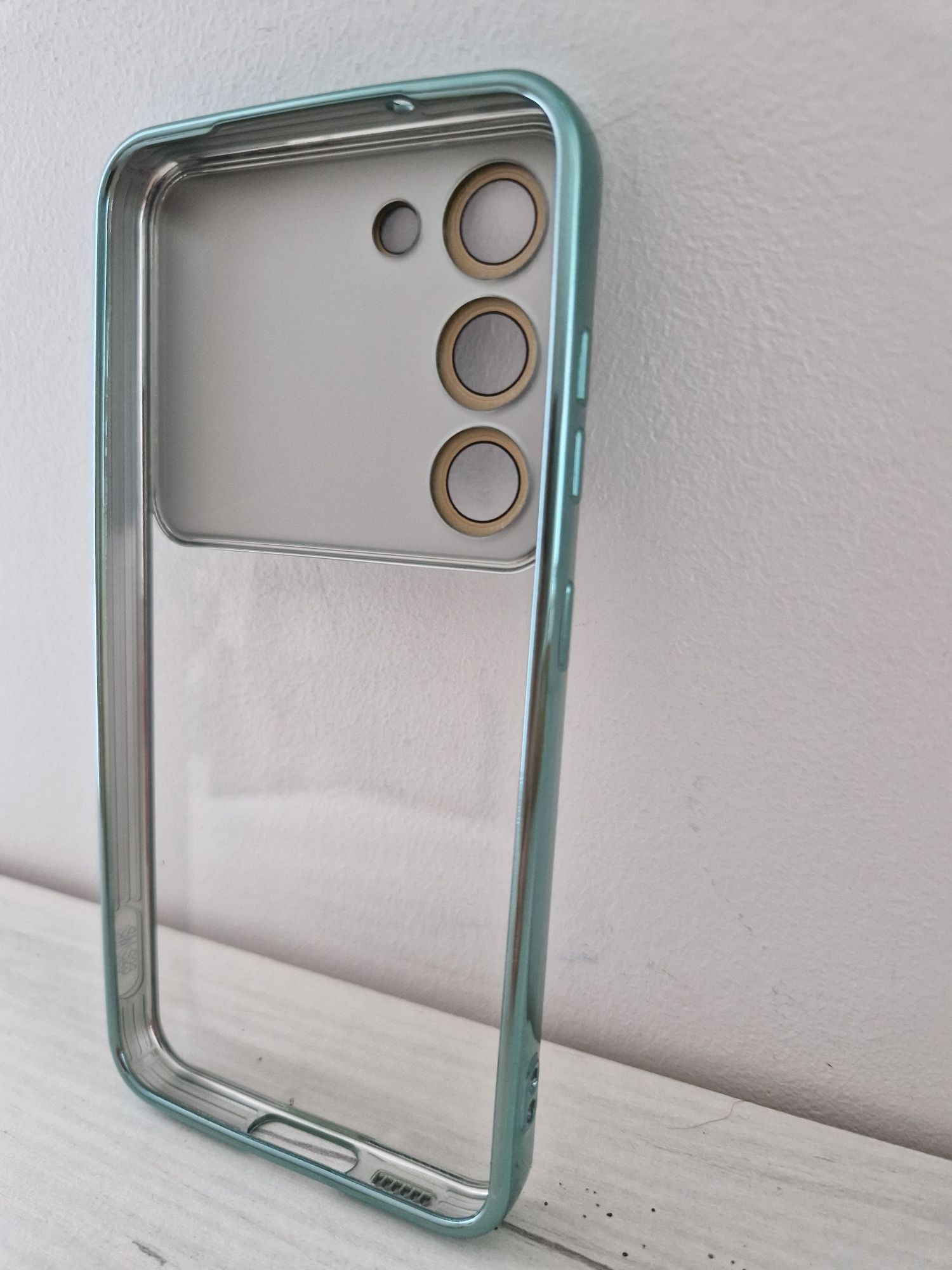 Electro Lens Case do Samsung Galaxy S23 Turkusowy
