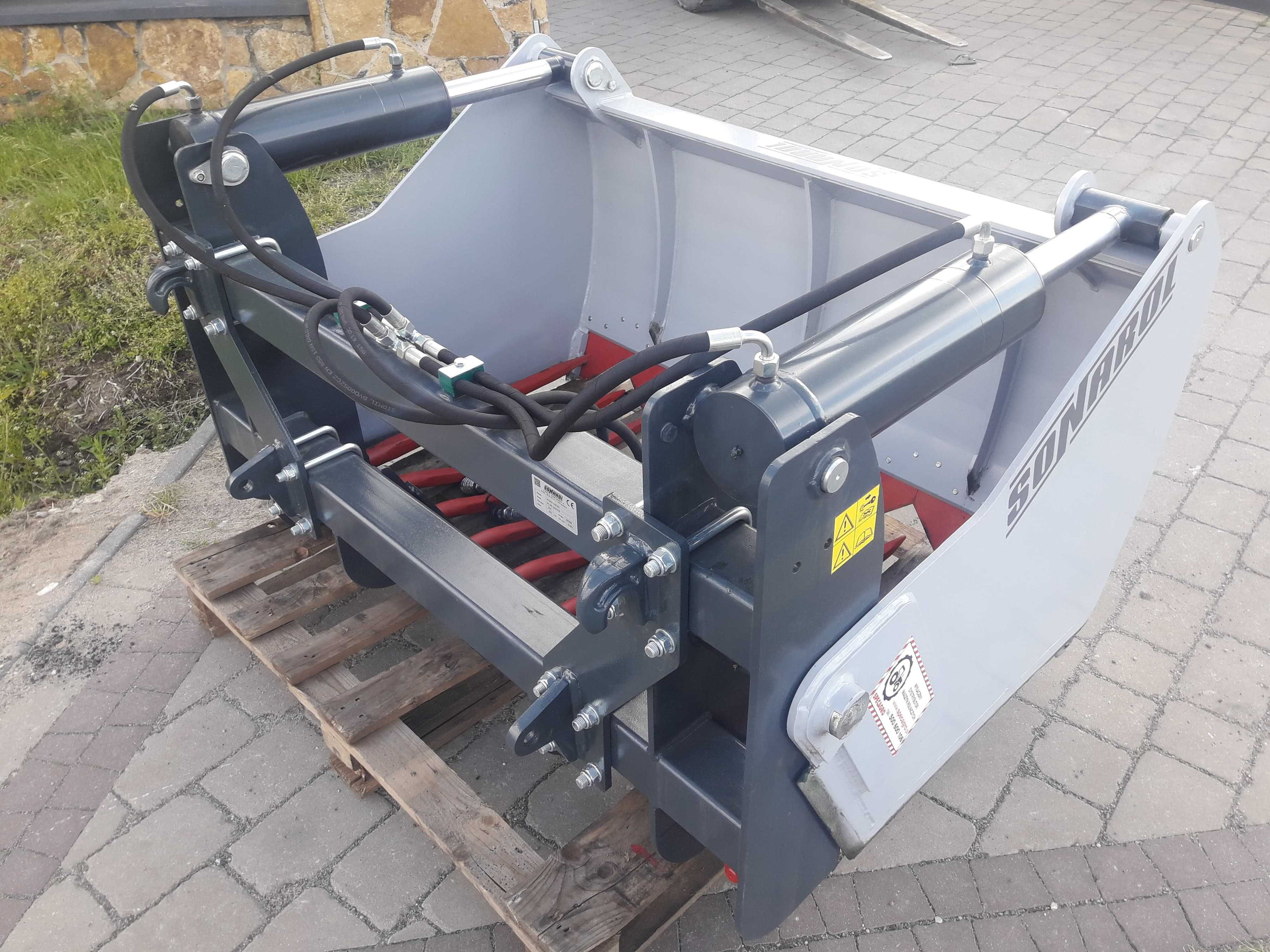 Wycinak kiszonki rozcinacz bel ! 3w1 combi sonarol