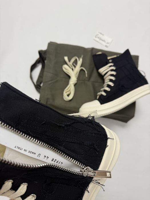 кеды Rick Owens Sharped ramones high 42 43 Balenciaga