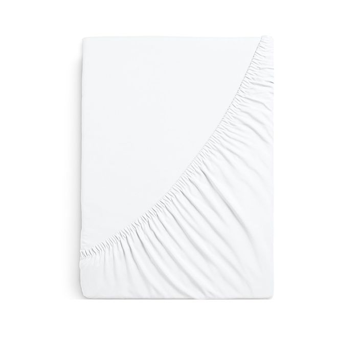 Mellanni Prześcieradło Gumką 140x200 Wysokość Materaca 30 Białe