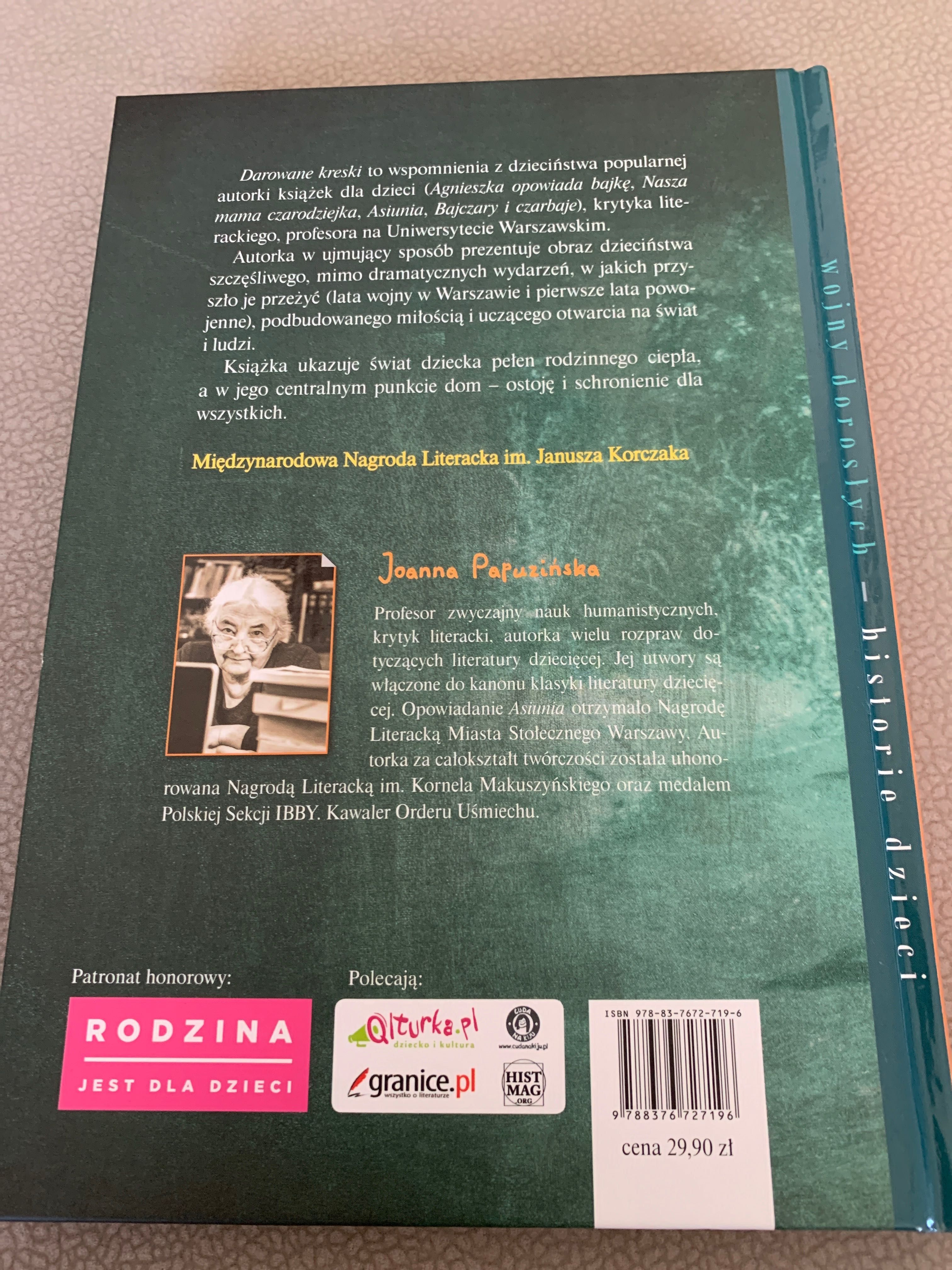 Darowane Kreski, Joanna Papuzińska, książka dla dzieci 9-12 lat.