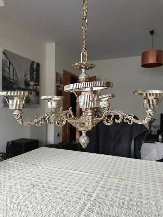 Candeeiro de teto VINTAGE - 5 lâmpadas