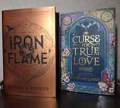 Iron flame. Rebecca Yarros • A curse for true love. Stephanie Garbor