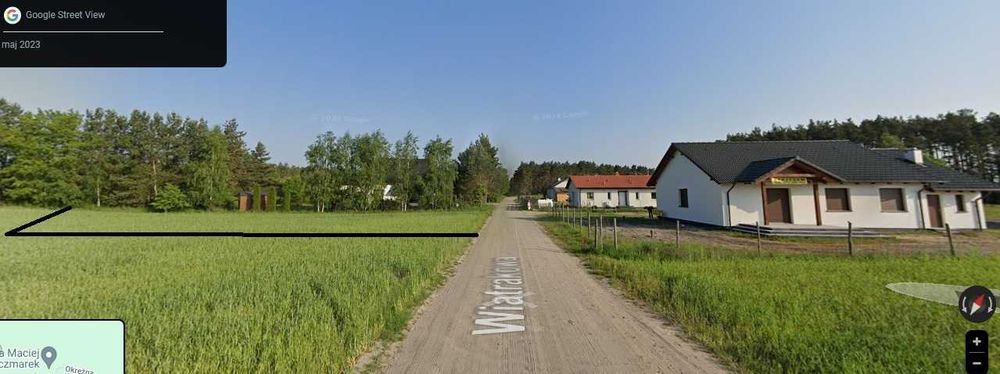 Działka budowlana Stanisławka ul. Bocianowa okolice Bydgoszcz zjazd S5