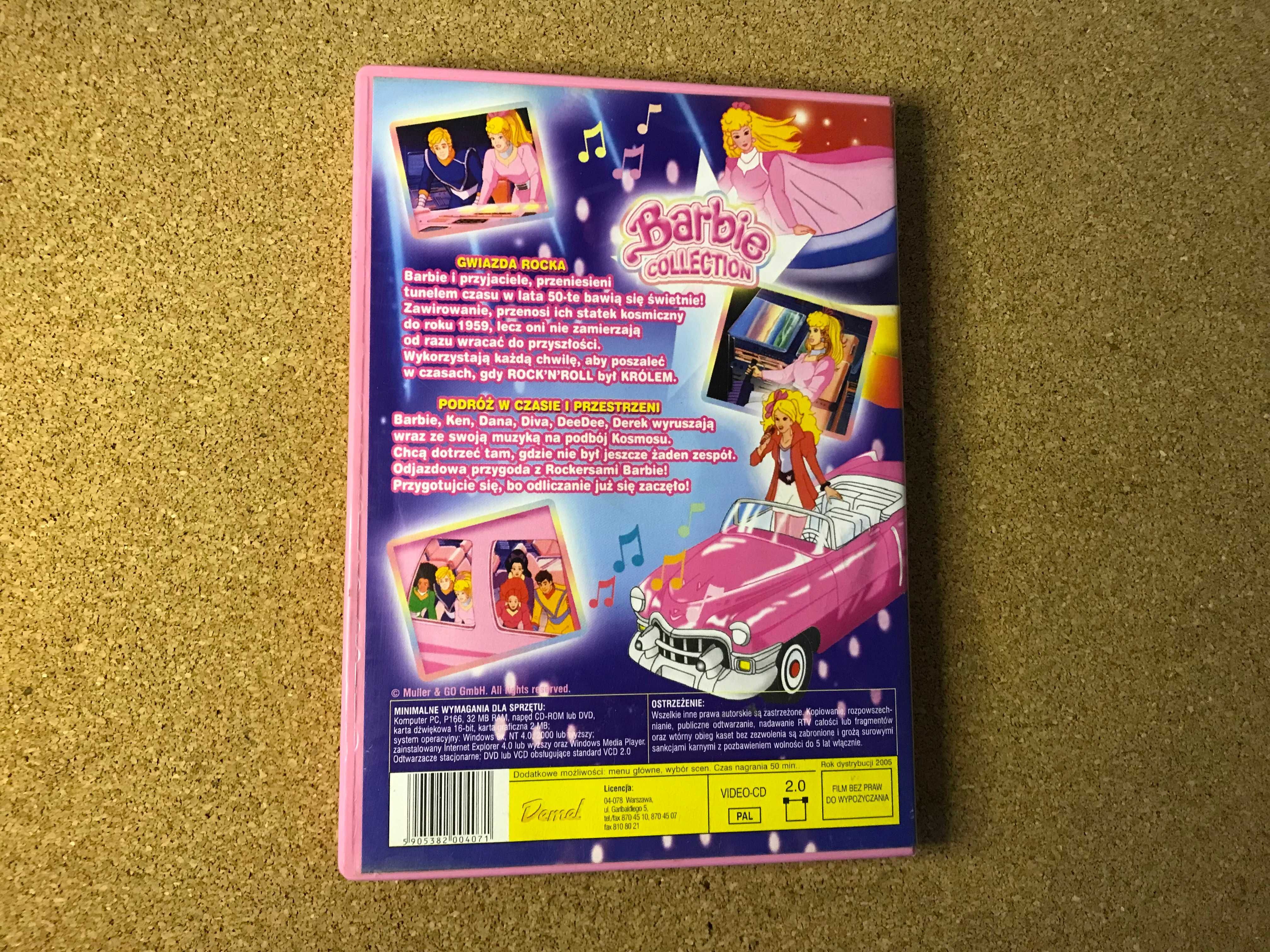 Barbie Collection - Dwie Wspaniałe Animowane Przygody!!! [VCD]