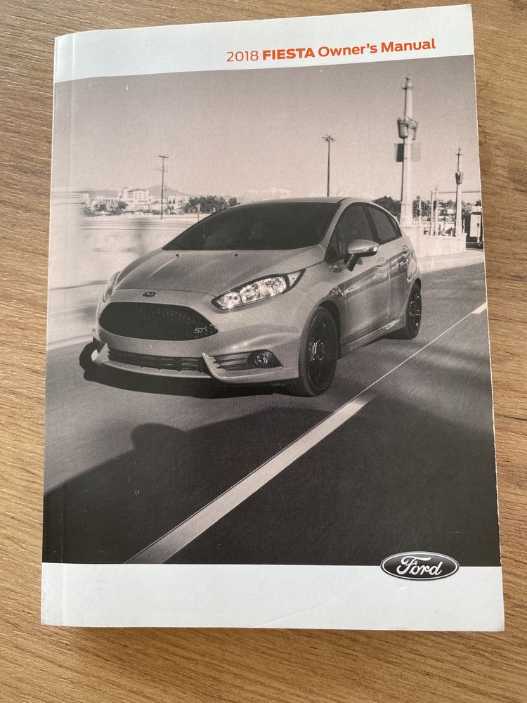 Інструкція, руководство, сервісна книжка Ford Fiesta 2018
