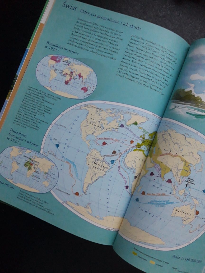 Atlas do przyrody świat w porach roku