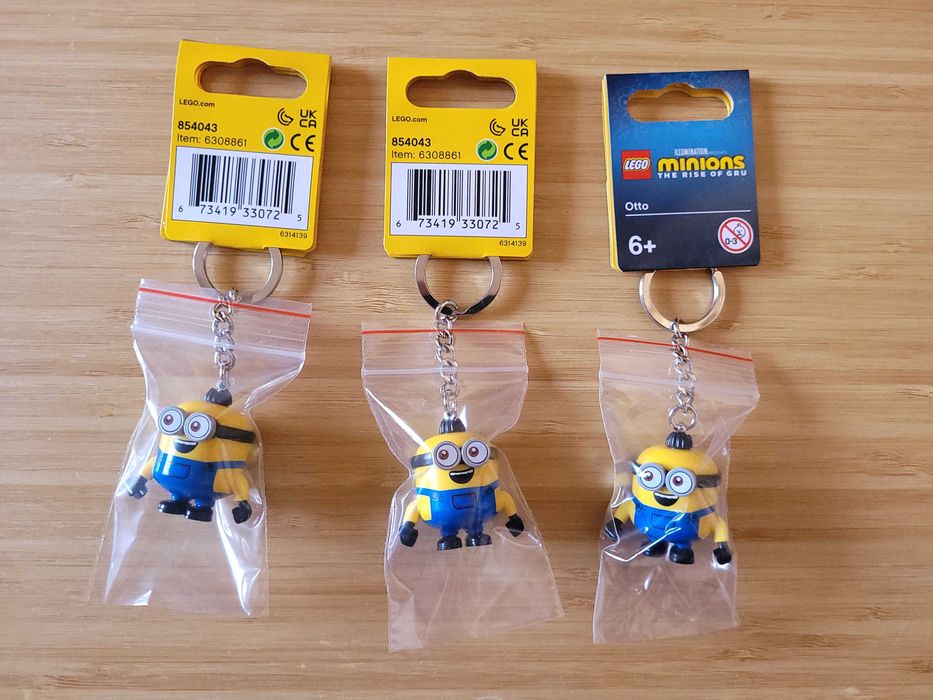 Lego brelok breloczek Otto minions minionki