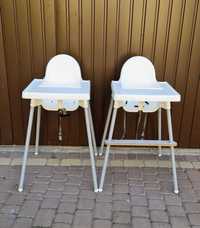 Ikea antilop dwa krzesełka