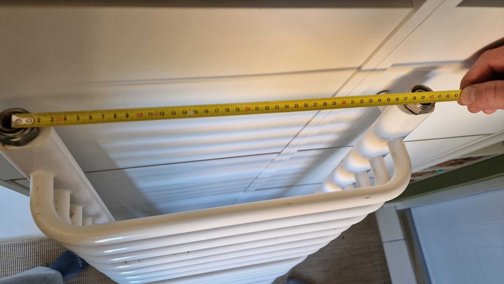 Kaloryfer Biały Łazienkowy Szczebelkowy 120x40