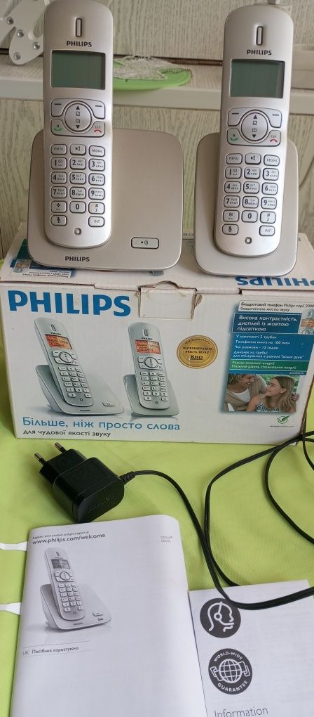 Телефон беспроводной PHILIPS.