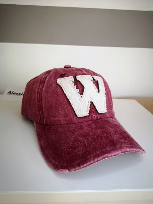 Czapka z daszkiem 100% bawełna bejsbolówka logo W