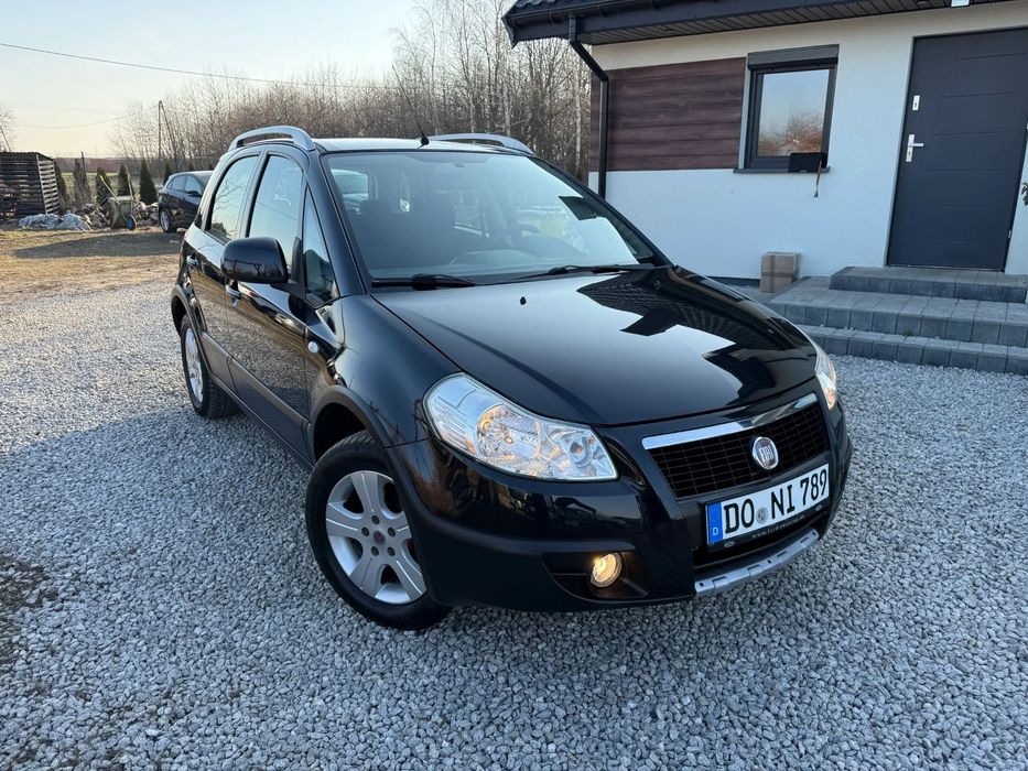 Fiat Sedici Fiat Sedici Benzyna Gaz Alu  4x4 Z Niemiec Zarejestrowany w Polsce