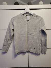 Sweterek na koszulę szary chłopięcy Zara 140