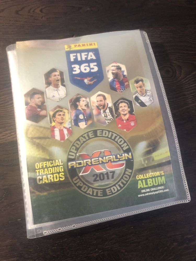 Album z kartami kompletny FIFA 365 UPDATE EDITION 2017