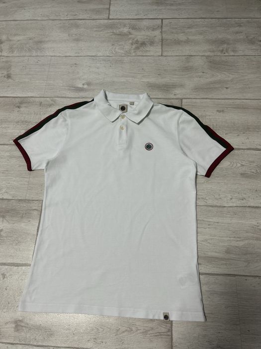 Продам білу футболку поло чоловічу Pretty Green