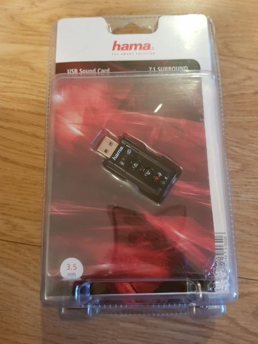 Karta muzyczna USB 7.1 HAMA