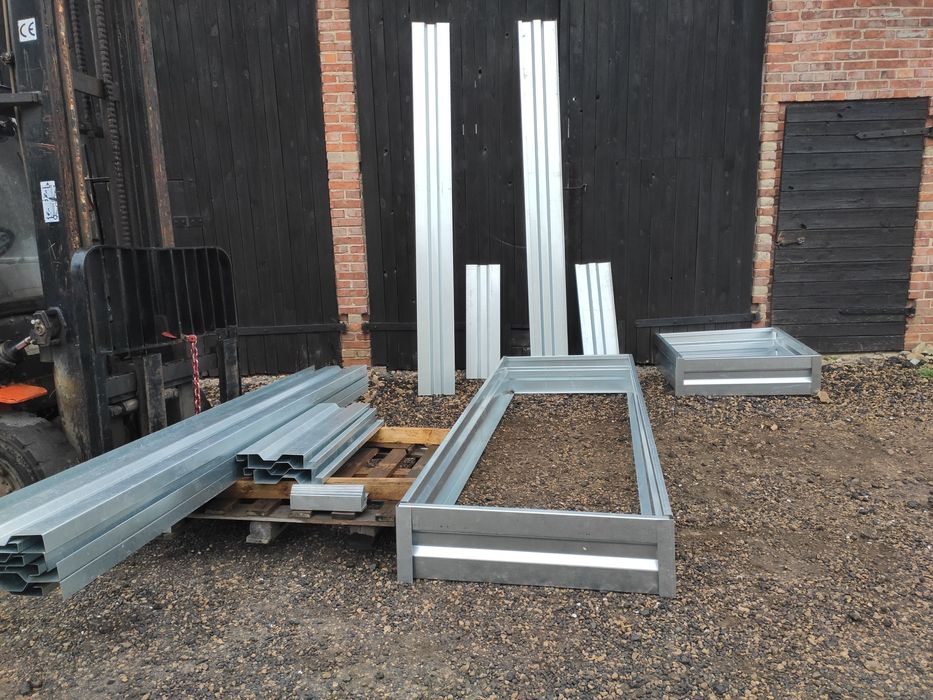 Blachy burty nadstawki obrzeża przyczepa rozrzutnik zabudowa skrzynia