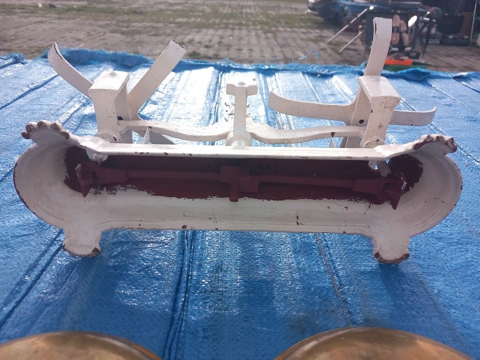 Stara oryginalna 5 kg carska waga