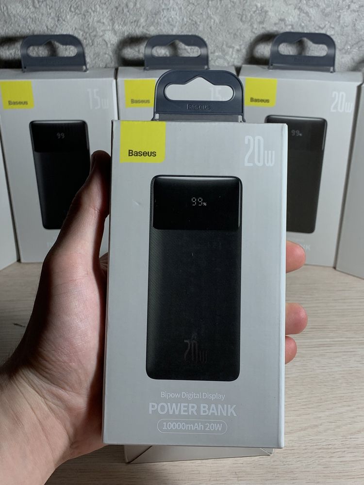 Павербанк Baseus  Power Bank 15/20W 10000/30000mAh базеус