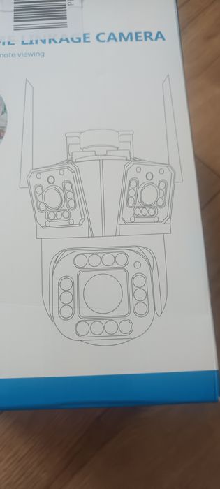 Kamera zewnętrzna 8MP 64 GB czujniki ruchu rozmowa wyraźne widzenie no