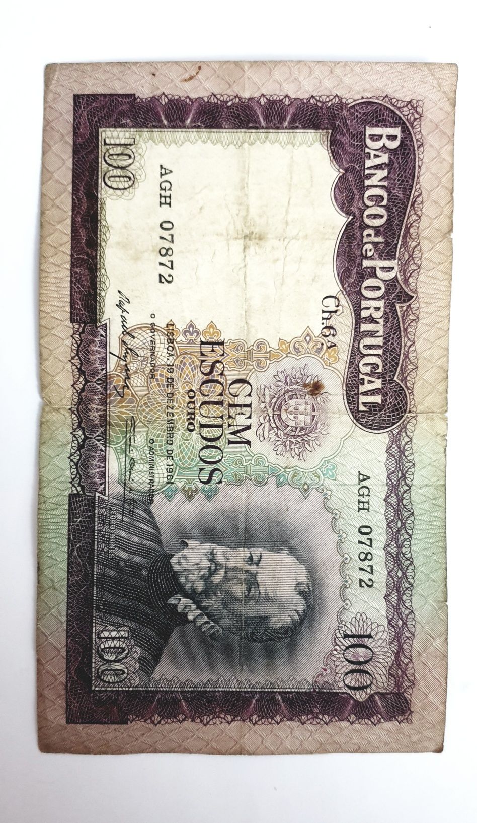 Nota de 100 Escudos