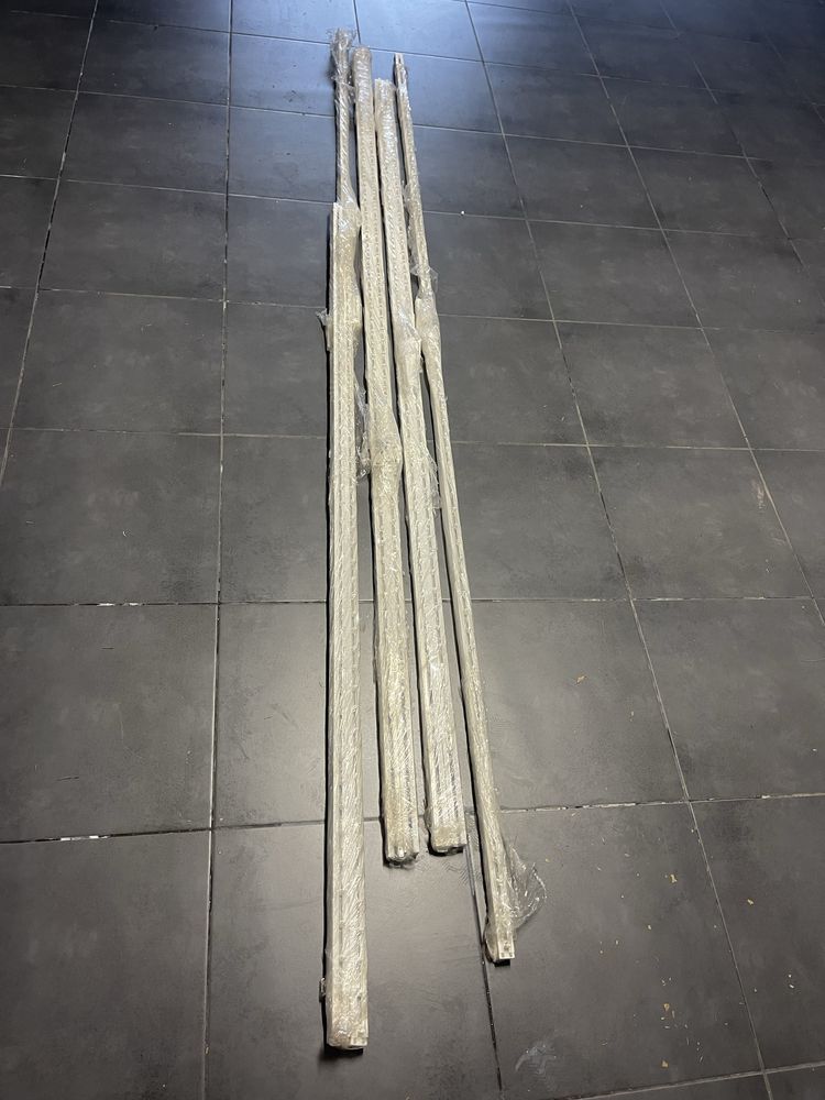 Calhas com cordao Para colocacao cortinas Las Kasas