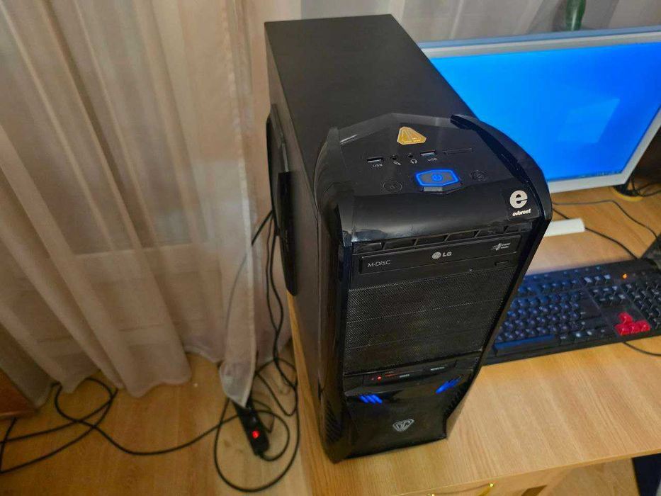 Ігровий пк Intel 4ядра 3.7GHz + GTX 1050TI 4Gb + 12GB DDR4 + SSD + HDD